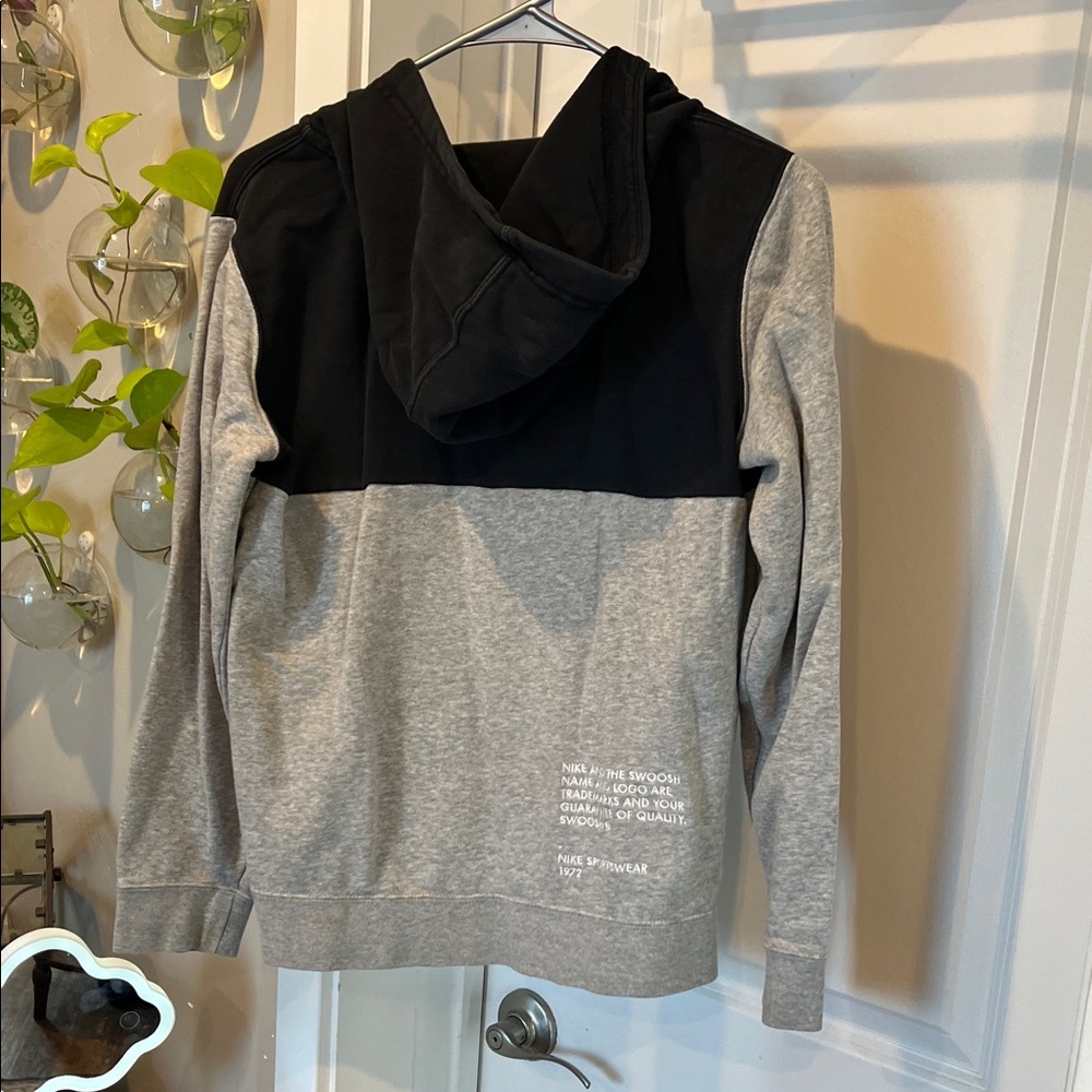 Nike Kids Black and Gray Full-Zip Hoodie - Picture 9 of 14